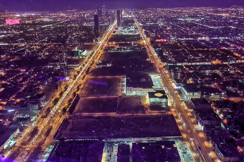 Sky bridge Riyadh  Saudska arabija (Saudova arabija) 